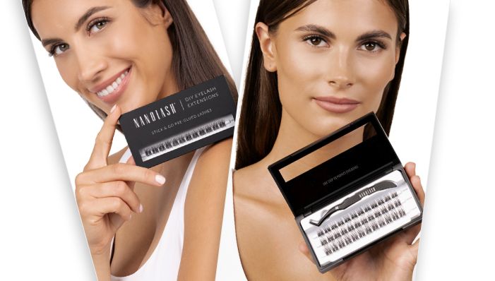 nanolash Wimpern Selbstklebend